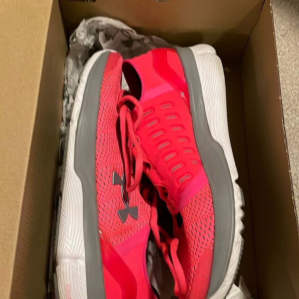 Under Armor pink shoes